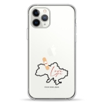 Чехол Pump UA Transparency Case for iPhone 11 Pro Love Ukraine