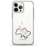 Чохол Pump UA Transparency Case for iPhone 13 Pro Max Love Ukraine