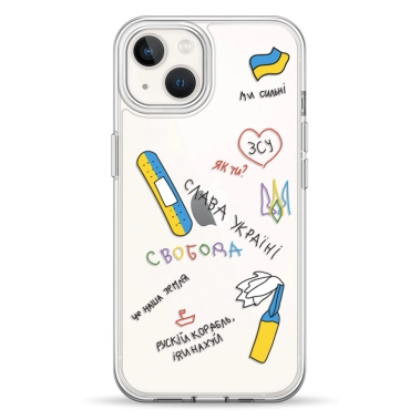 Чехол Pump UA Transparency Case for iPhone 13 Maliunochki - цена, характеристики, отзывы, рассрочка, фото 1