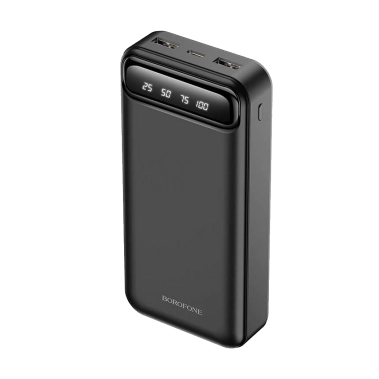 Внешний аккумулятор Borofone FreeWay 20000 mAh Black - цена, характеристики, отзывы, рассрочка, фото 1