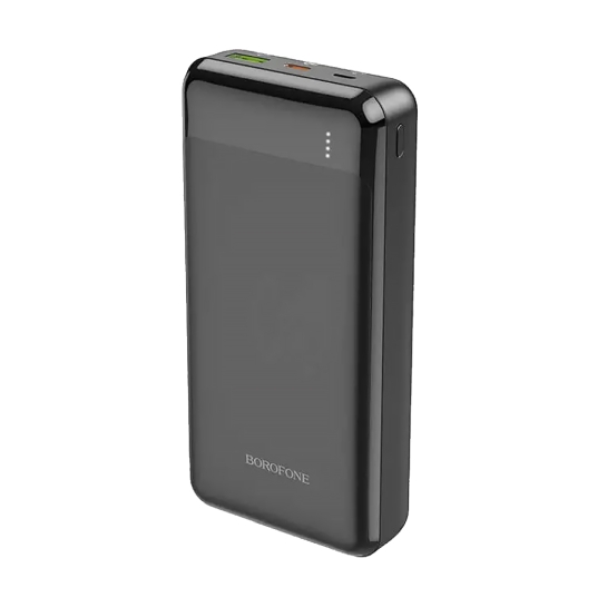 Зовнішній акумулятор Borofone Incredible 20000 mAh Black - ціна, характеристики, відгуки, розстрочка, фото 1