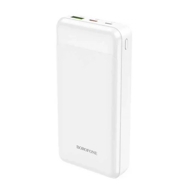Внешний аккумулятор Borofone Incredible 20000 mAh White - цена, характеристики, отзывы, рассрочка, фото 1