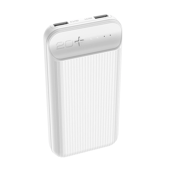 Внешний аккумулятор Hoco Power Bank J52A 20000 mAh White