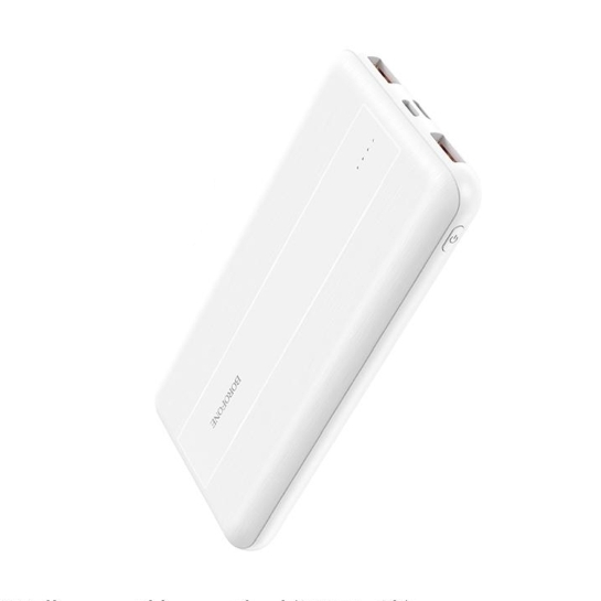 Зовнішній акумулятор Borofone Sage QC 10000 mAh White - ціна, характеристики, відгуки, розстрочка, фото 2
