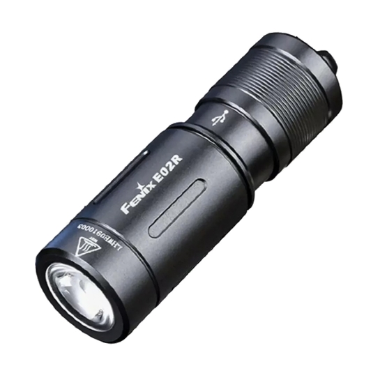 Ліхтар ручний Fenix E02R Black - ціна, характеристики, відгуки, розстрочка, фото 1