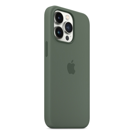 Чехол Apple Silicone Case with MagSafe for iPhone 13 Pro Eucalyptus - цена, характеристики, отзывы, рассрочка, фото 2