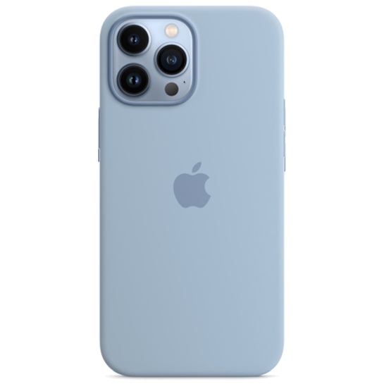 Чехол Apple Silicone Case with MagSafe for iPhone 13 Pro Max Blue Fog - цена, характеристики, отзывы, рассрочка, фото 1