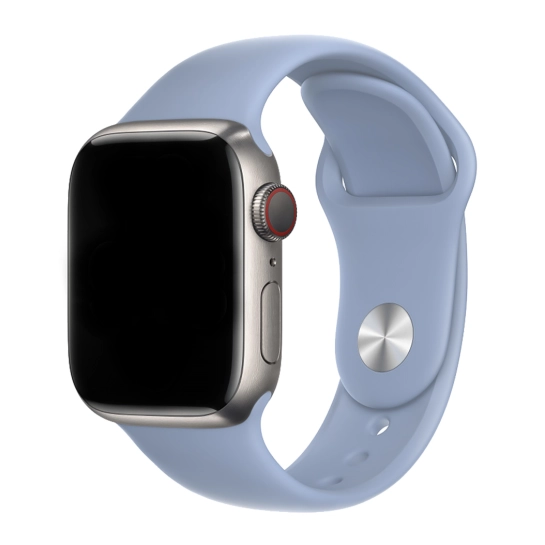 Ремінець Apple Sport Band for Apple Watch 42mm/44mm/45mm Blue Fog