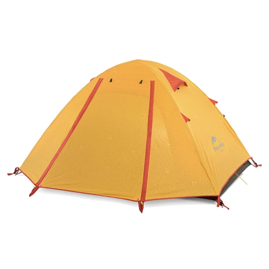 Палатка двухместная Naturehike P-Series NH18Z022-P 210T/65D Оранжевая