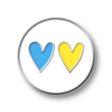 Значок Pico Два Серця - цена, характеристики, отзывы, рассрочка, фото 1