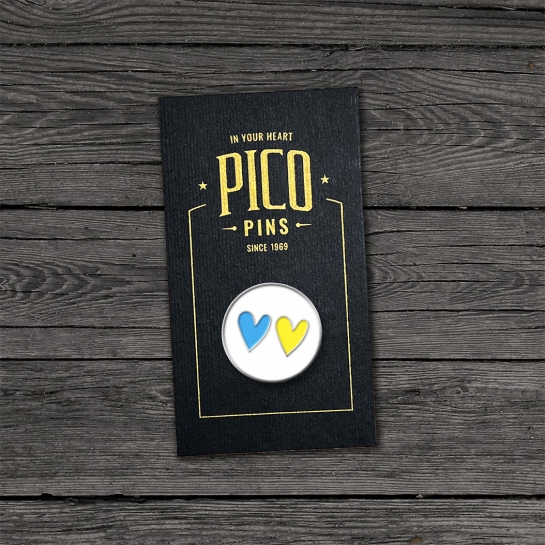 Значок Pico Два Серця - ціна, характеристики, відгуки, розстрочка, фото 2