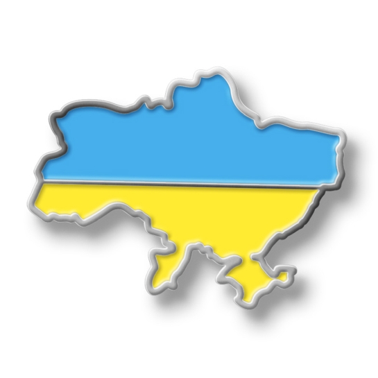 Значок Pico Мапа України - ціна, характеристики, відгуки, розстрочка, фото 1