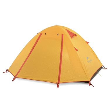 Палатка трехместная Naturehike P-Series NH18Z033-P 210T/65D Оранжевая - цена, характеристики, отзывы, рассрочка, фото 1