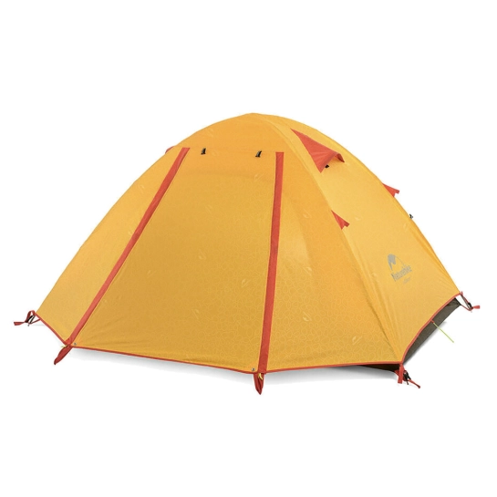 Палатка трехместная Naturehike P-Series NH18Z033-P 210T/65D Оранжевая