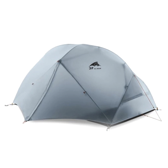 Палатка двухместная 3F Ul Gear Floating Cloud 2 15D 3 season Серая