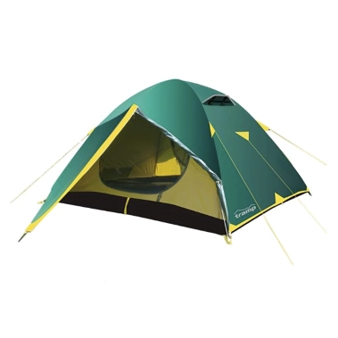Палатка тёхместная Tramp Nishe 3 v2 - цена, характеристики, отзывы, рассрочка, фото 1