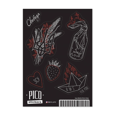 Стікерпак Pico Patriot №4 RWS FCK YOU - цена, характеристики, отзывы, рассрочка, фото 1