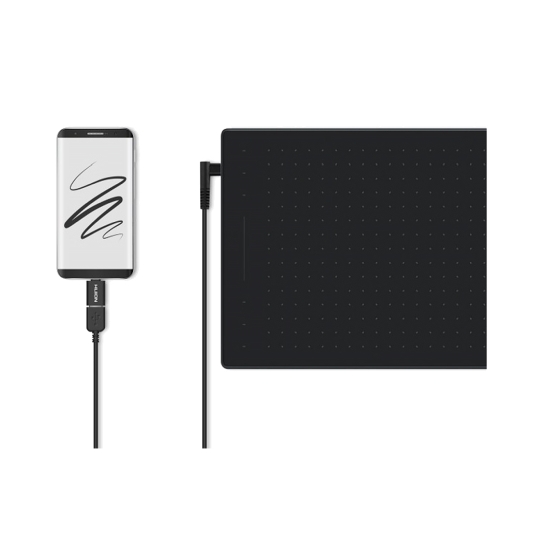 Графічний планшет Huion Inspiroy RTP-700 Black - ціна, характеристики, відгуки, розстрочка, фото 6