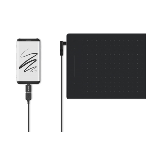 Графічний планшет Huion Inspiroy RTM-500 Black - ціна, характеристики, відгуки, розстрочка, фото 6