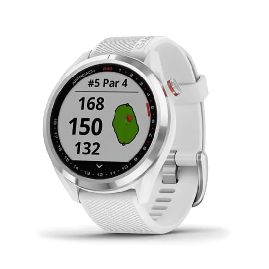 Спортивные часы Garmin Approach S42 Golf White - цена, характеристики, отзывы, рассрочка, фото 1