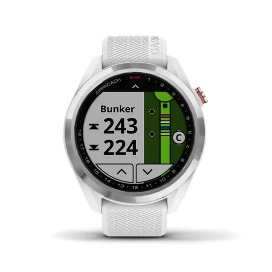 Спортивные часы Garmin Approach S42 Golf White - цена, характеристики, отзывы, рассрочка, фото 2