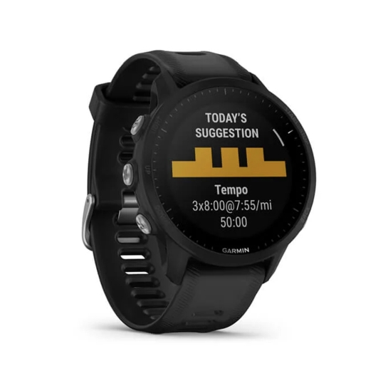 Спортивний годинник Garmin Forerunner 955 Black - ціна, характеристики, відгуки, розстрочка, фото 3