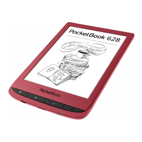Електронна книга PocketBook 628 Touch Lux 5 Ruby Red - ціна, характеристики, відгуки, розстрочка, фото 3