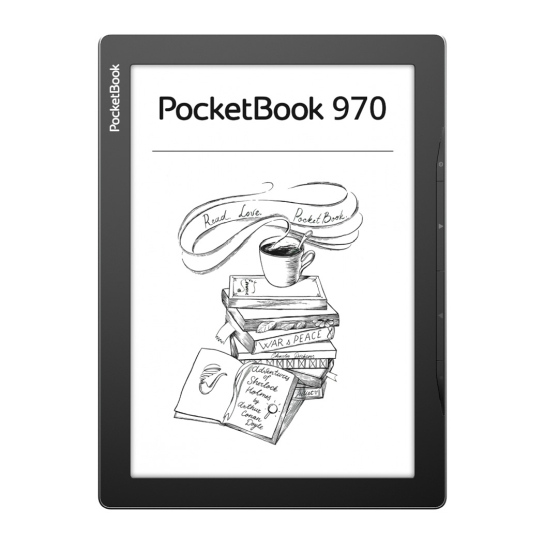 Електронна книга PocketBook 970 Grey - ціна, характеристики, відгуки, розстрочка, фото 1