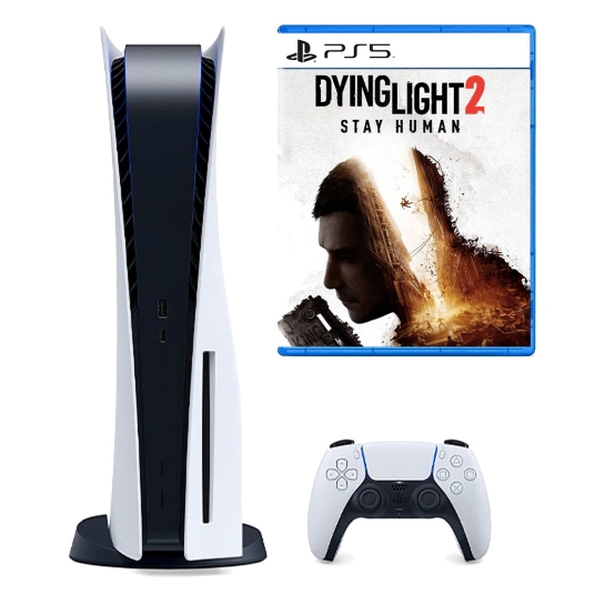 Ігрова приставка Sony PlayStation 5 + Dying Light 2 Stay Human PS5 - ціна, характеристики, відгуки, розстрочка, фото 1
