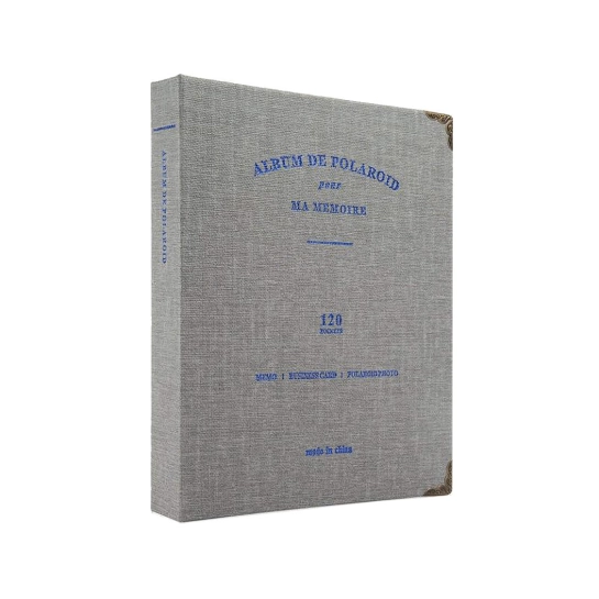 Фотоальбом FUJIFILM Instax Mini Album De Polaroid Gray