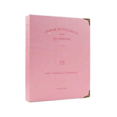 Фотоальбом FUJIFILM Instax Mini Album De Polaroid Pink - цена, характеристики, отзывы, рассрочка, фото 1