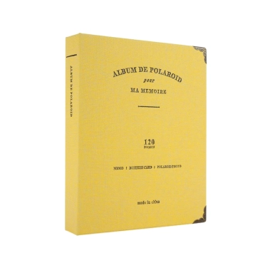 Фотоальбом FUJIFILM Instax Mini Album De Polaroid Yellow - цена, характеристики, отзывы, рассрочка, фото 1