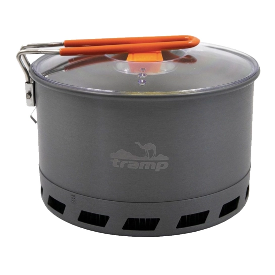 Котелок анодированный с теплообменником Tramp 2,2L