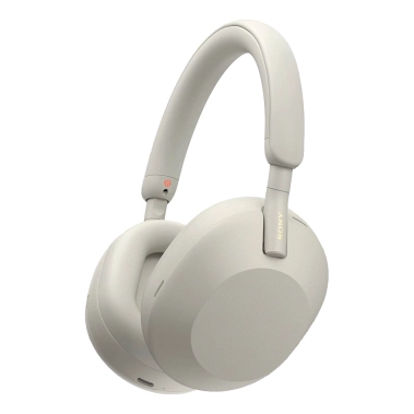 Наушники Sony Noise Cancelling Headphones WH-1000XM5 Silver - цена, характеристики, отзывы, рассрочка, фото 1