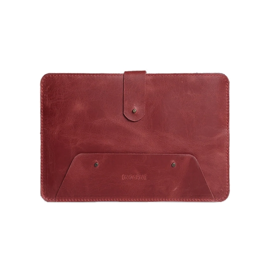 Кожаный чехол с карманом INCARNE Oakland для iPad mini 6 Красный - цена, характеристики, отзывы, рассрочка, фото 1