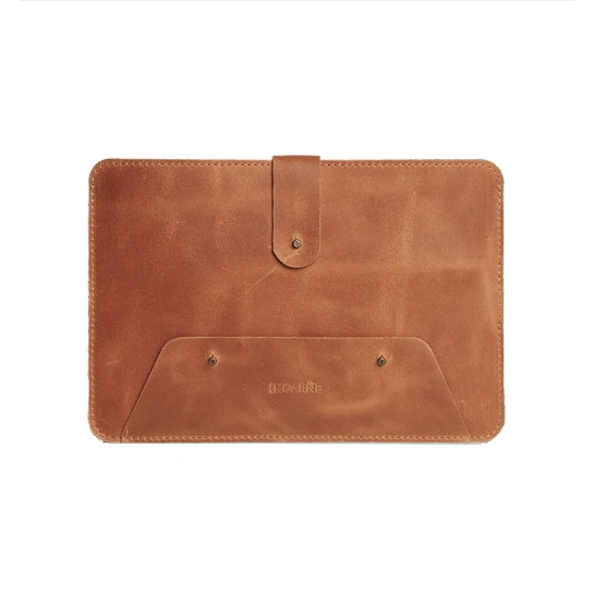 Кожаный чехол с карманом INCARNE Oakland для iPad mini 6 Коньяк - цена, характеристики, отзывы, рассрочка, фото 1