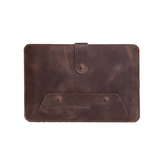Кожаный чехол с карманом INCARNE Oakland для iPad mini 6 Коричневый - цена, характеристики, отзывы, рассрочка, фото 1