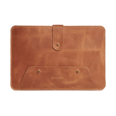 Шкіряний чохол з кишенею INCARNE Oakland для iPad 9 Коньяк - цена, характеристики, отзывы, рассрочка, фото 1