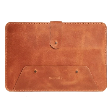 Шкіряний чохол з кишенею INCARNE Oakland для iPad Pro 12.9" 2021 Коньяк - цена, характеристики, отзывы, рассрочка, фото 1