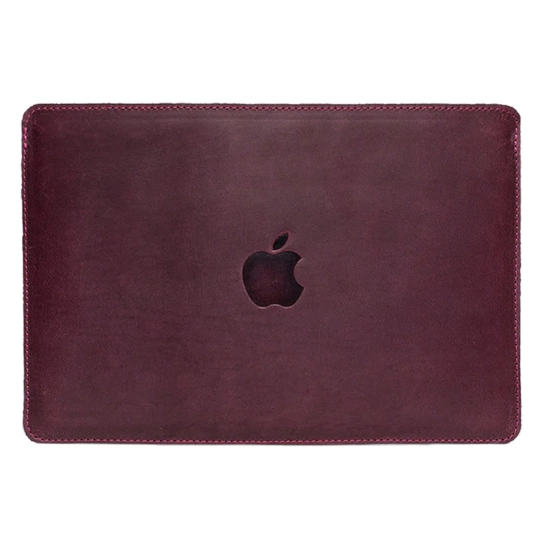 Кожаный чехол INCARNE Gamma Plus для iPad Pro 12.9" 2021 Бордо