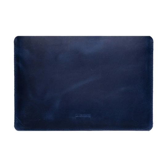 Кожаный чехол INCARNE New Gamma для iPad 9 Синий
