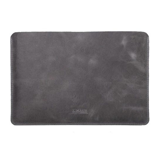 Кожаный чехол INCARNE New Gamma для iPad Pro 11" 2021 Серый