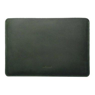 Шкіряний чохол INCARNE New Gamma для iPad Pro 12.9" 2021 Зелений - цена, характеристики, отзывы, рассрочка, фото 1