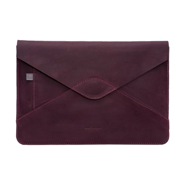 Шкіряний чохол INCARNE Message для iPad 9 Бордо - цена, характеристики, отзывы, рассрочка, фото 1