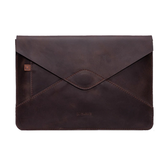 Шкіряний чохол INCARNE Message для iPad 9 Коричневий