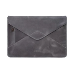 Шкіряний чохол INCARNE Message для iPad 9 Сірий