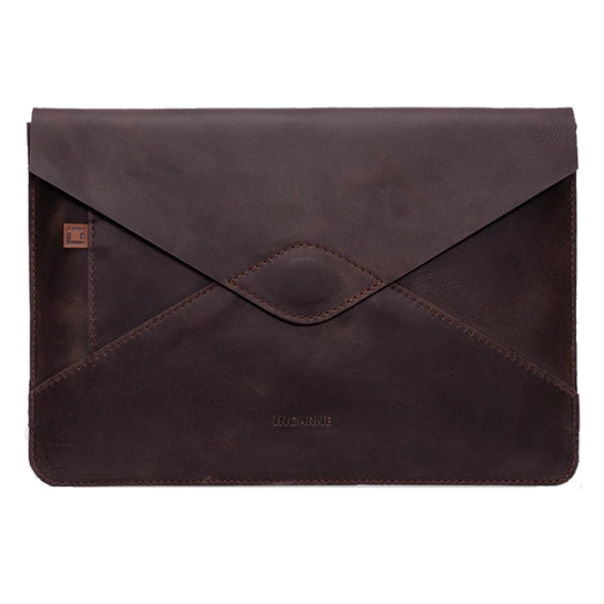 Кожаный чехол INCARNE Message для iPad Air 5 Коричневый