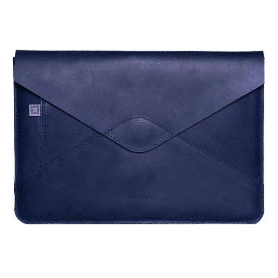 Кожаный чехол INCARNE Message для iPad Air 5 Синий