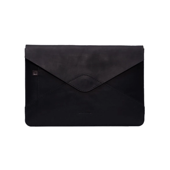 Кожаный чехол INCARNE Message для iPad mini 6 Чёрный