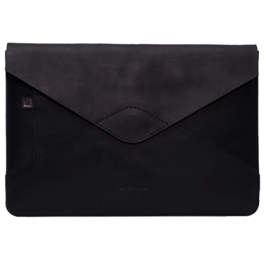 Шкіряний чохол INCARNE Message для iPad Pro 12.9" 2021 Чорний - цена, характеристики, отзывы, рассрочка, фото 1